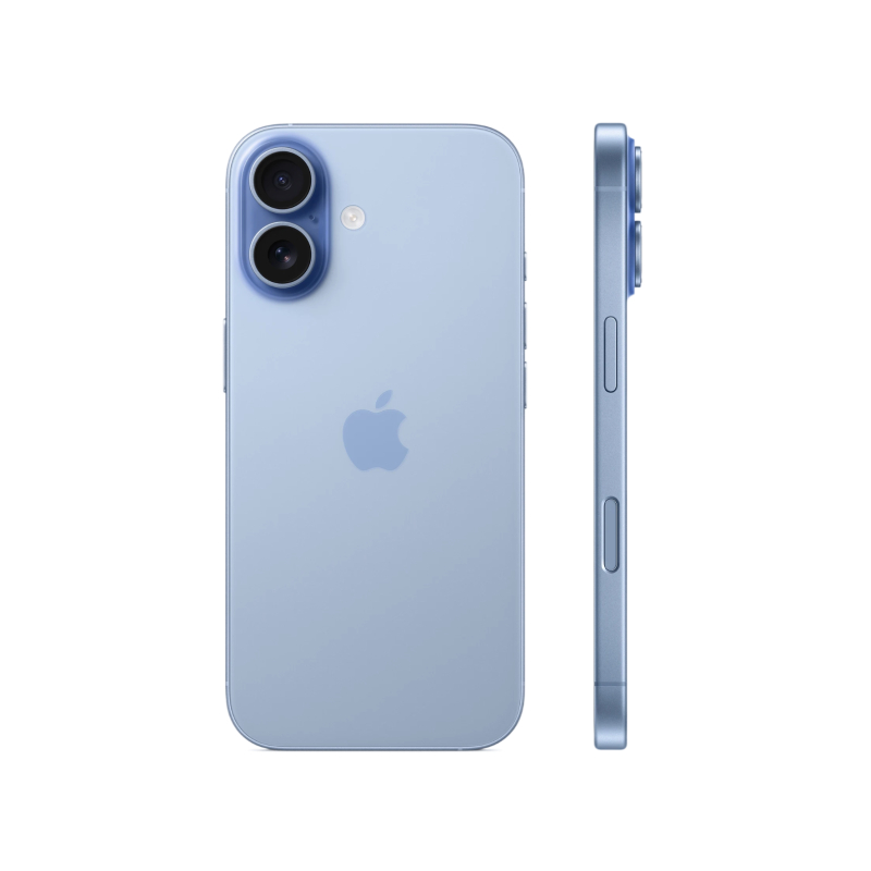 Смартфон Apple iPhone 17 | 256 ГБ (Голубой | Mist Blue)