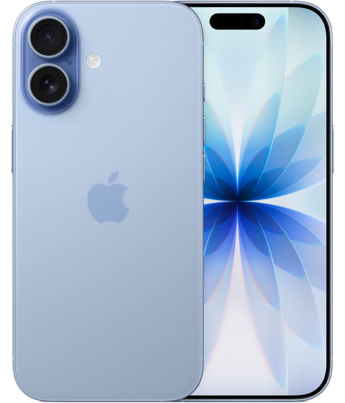 Смартфон Apple iPhone 17 | 512 ГБ (Голубой | Mist Blue)