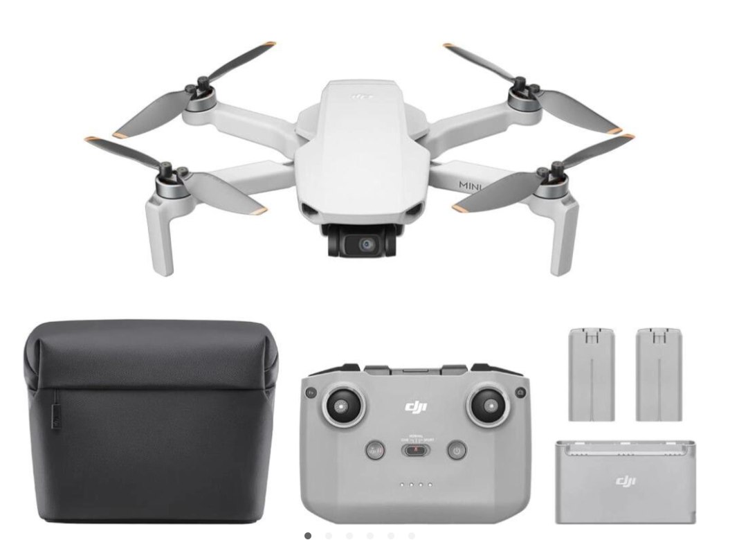 Квадрокоптер DJI Mini 4K Fly More Combo (DJI RC-N1C)