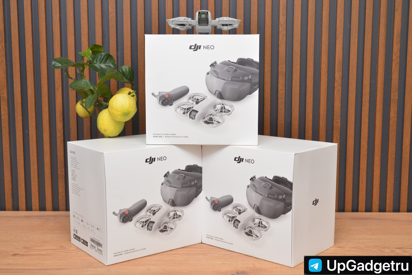 Квадрокоптер DJI Neo Motion Fly More Combo (с очками N3 и пультом Motion 3)