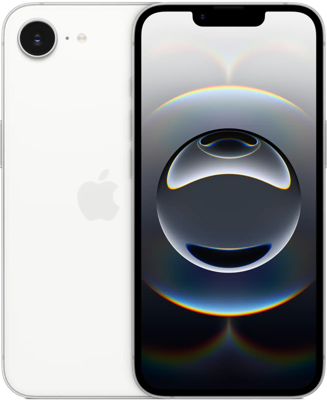 Смартфон Apple iPhone 16e 256 ГБ (Белый | White) (SE 4 2025)