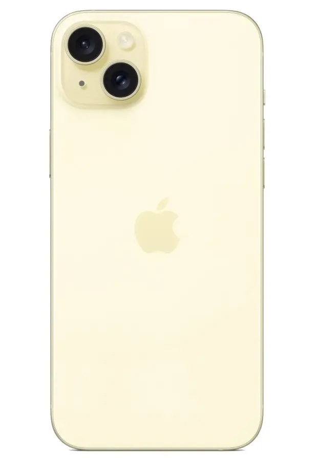 Смартфон Apple iPhone 15 Plus DualSim 256 ГБ (Желтый | Yellow)