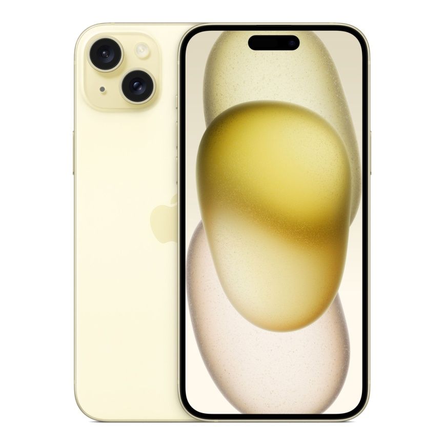 Смартфон Apple iPhone 15 DualSim 128 ГБ (Желтый | Yellow)
