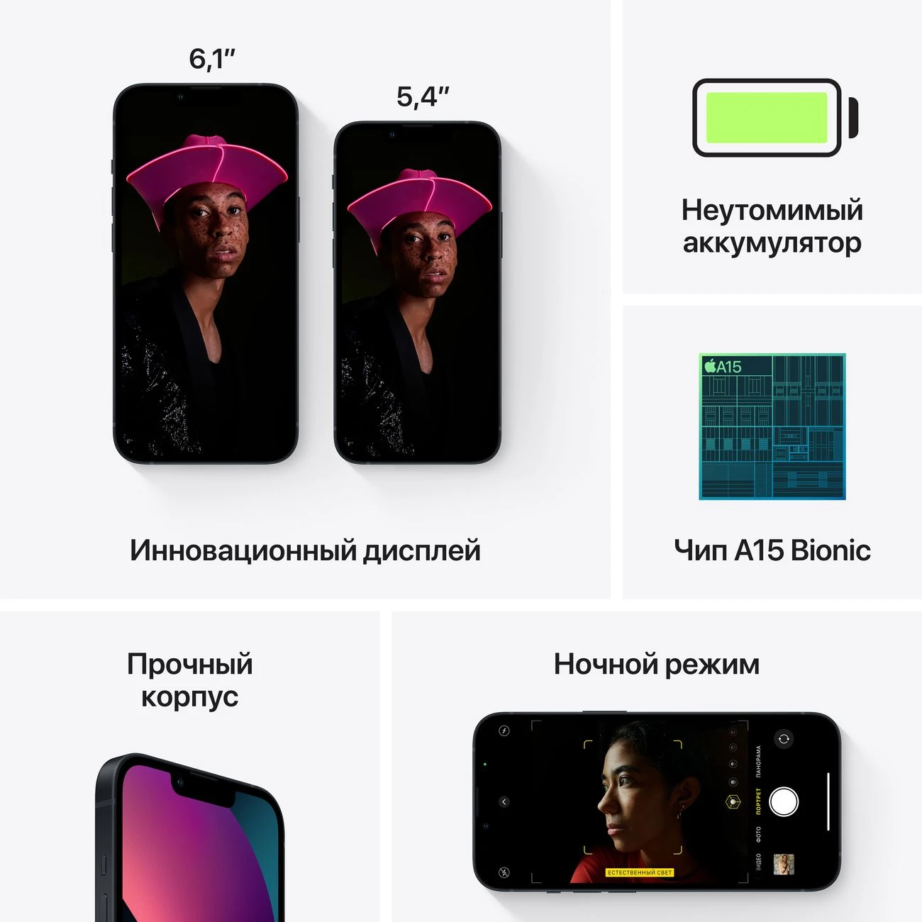 Смартфон Apple iPhone 13 512 ГБ Midnight
