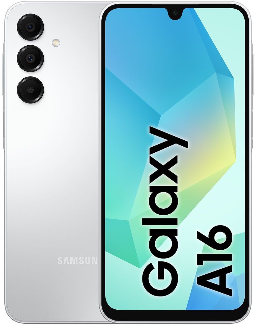Смартфон Samsung Galaxy A16 | 4/128 ГБ, Серебристый