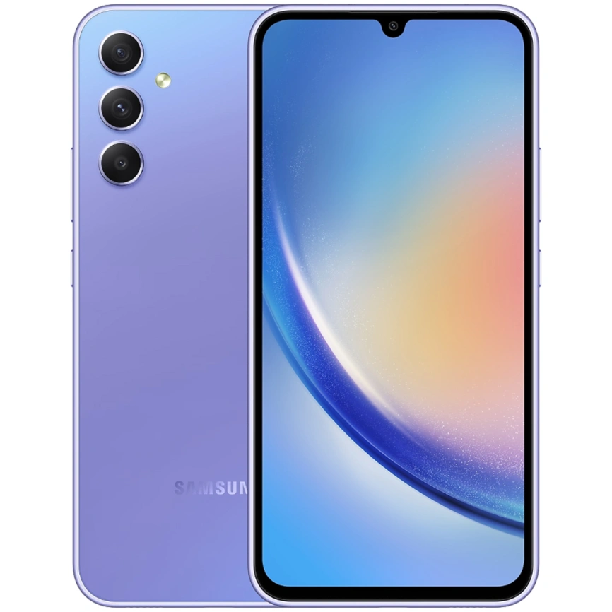 Смартфон Samsung Galaxy A34 | 8/256 ГБ, Violet