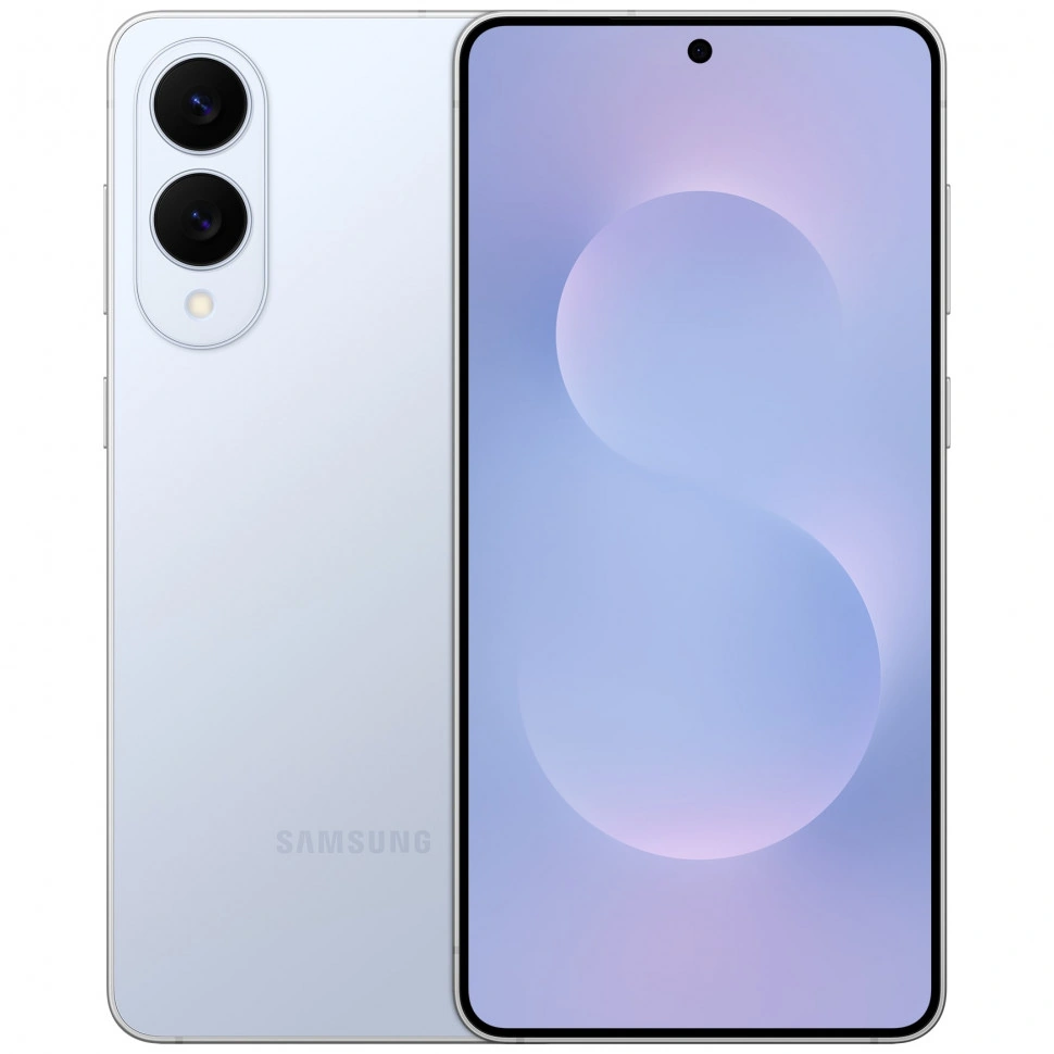 Смартфон Samsung Galaxy S25 Edge | 12/512 ГБ (Голубой | Titanium Icyblue)