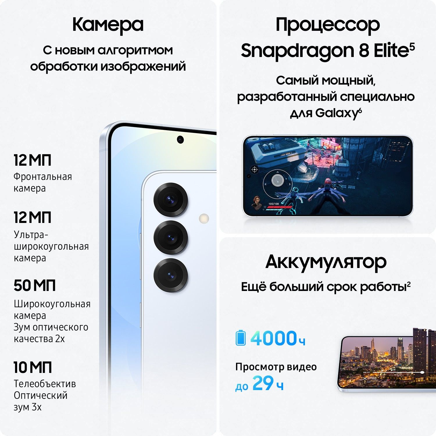 Смартфон Samsung Galaxy S25 | 12/512 ГБ, Мятный