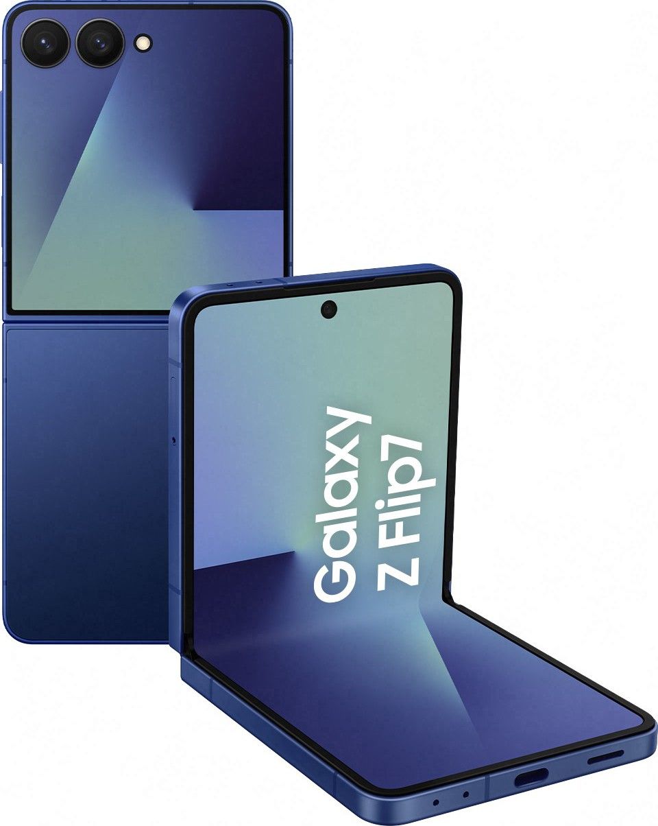 Смартфон Samsung Galaxy Z Flip7 | 12/256 ГБ, Синий