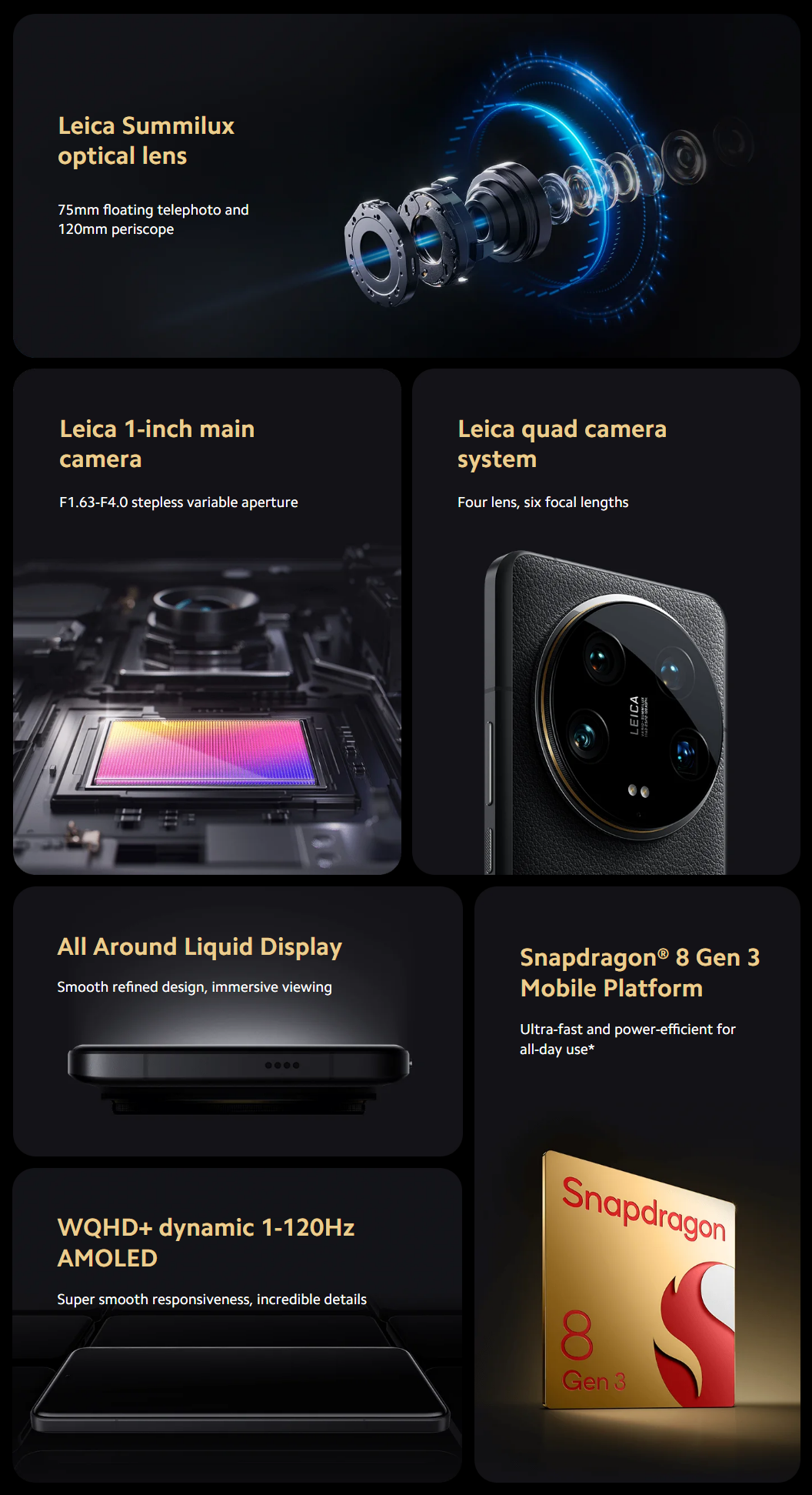 Смартфон Xiaomi 14 Ultra | 16 ГБ/512 ГБ Черный