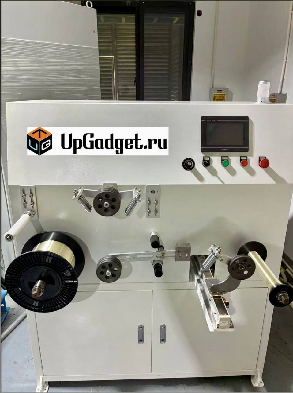 4-полярный станок для намотки катушек волокна станок намотки оптоволокна автоматический