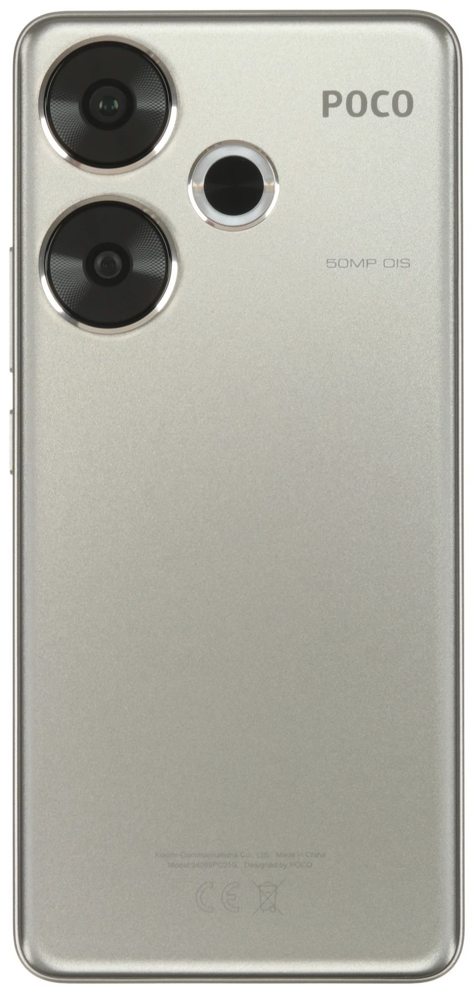 Смартфон Xiaomi Poco F6 5G | 12/512 ГБ (Титановый | Titanium)