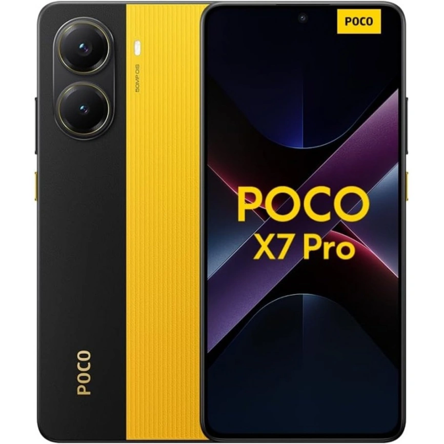 Смартфон Xiaomi Poco X7 Pro | 12/512 ГБ Желтый