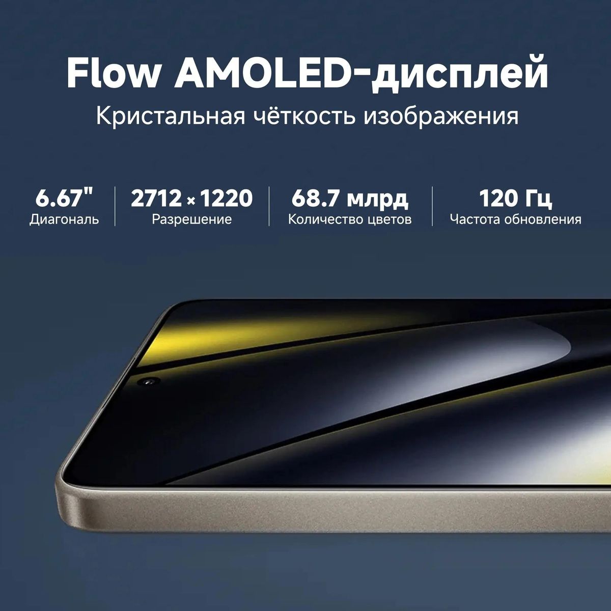 Смартфон Xiaomi Poco F6 5G | 12/512 ГБ (Черный | Black)