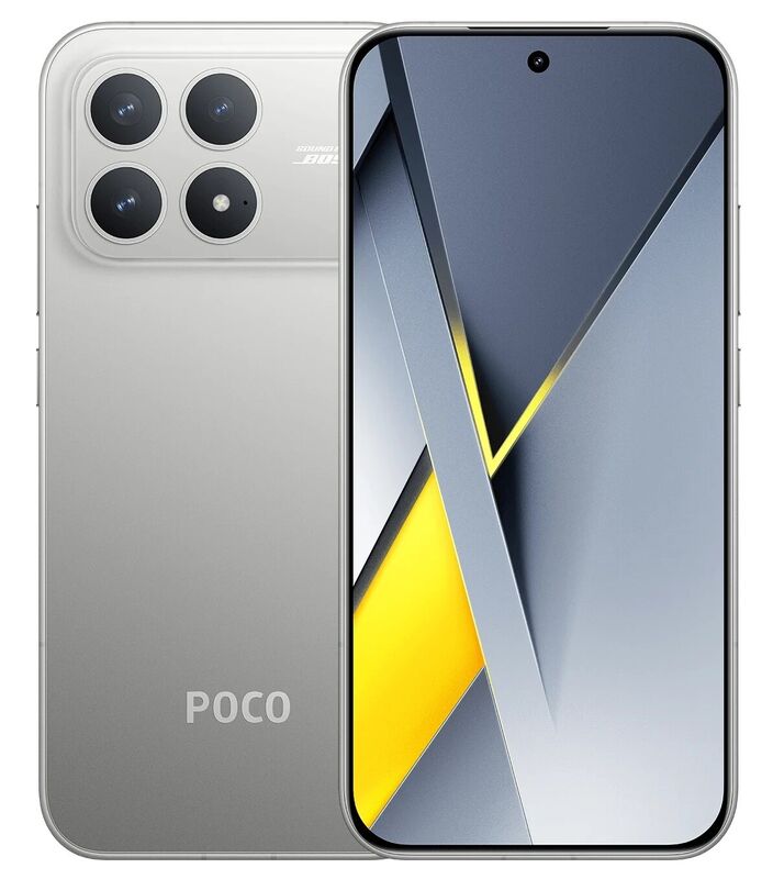 Смартфон Xiaomi Poco F8 Pro | 12/512 ГБ (Silver | Серебряный)