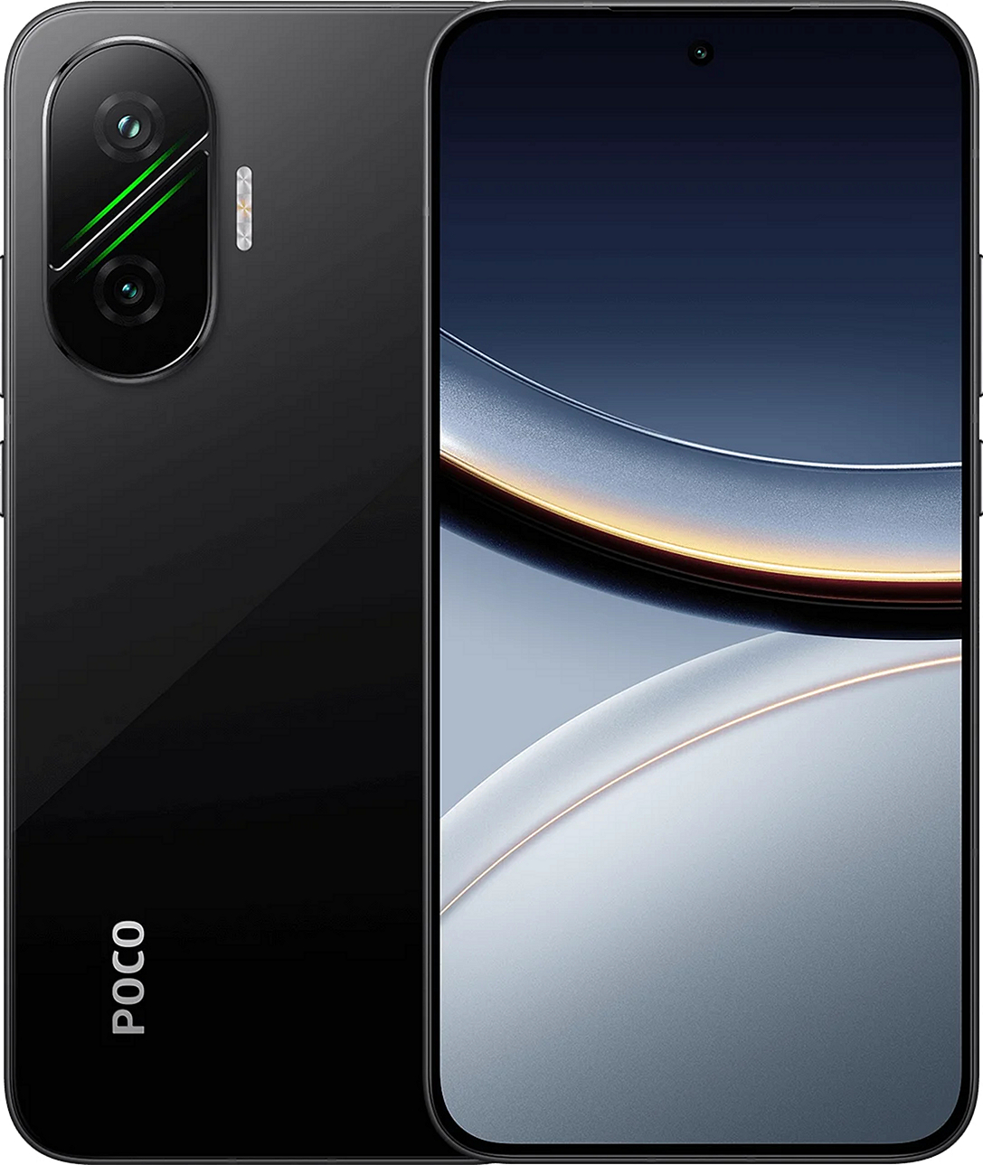 Смартфон Xiaomi Poco F7 | 12/256 ГБ (Черный | Black)