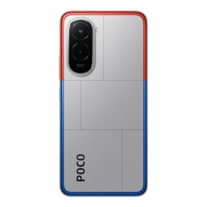 Смартфон Xiaomi Poco M7 | 8/256 ГБ Серебристый