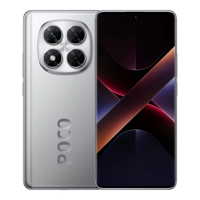 Смартфон Xiaomi Poco X7 | 8/256 ГБ Серебристый