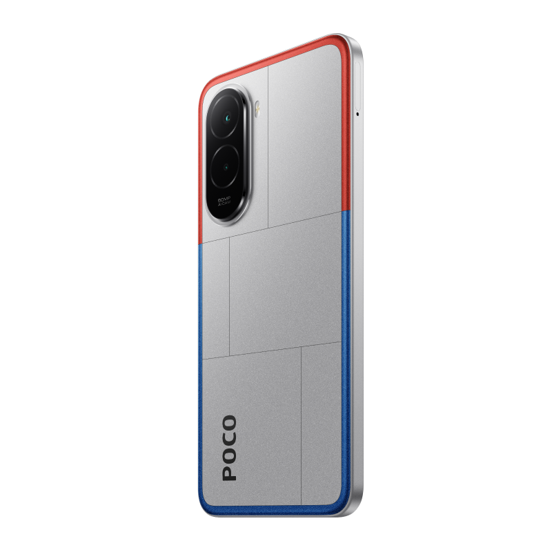 Смартфон Xiaomi Poco M7 | 6/128 ГБ Серебристый