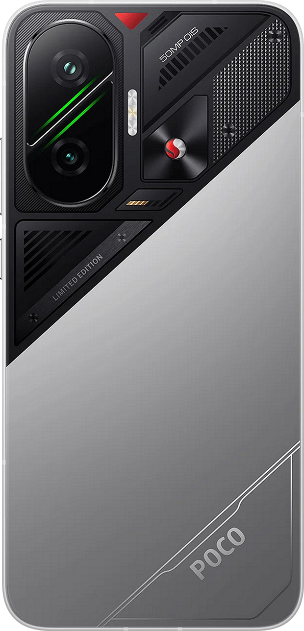 Смартфон Xiaomi Poco F7 | 12/256 ГБ (Серебристый | Silver)