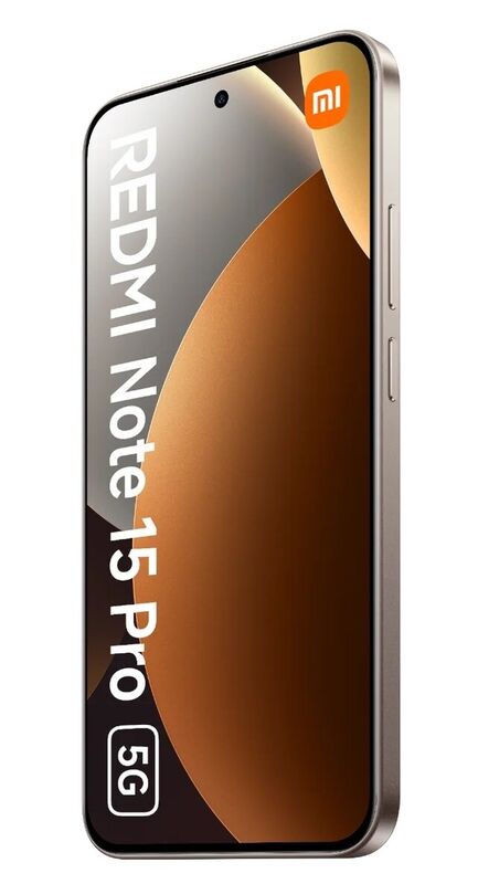 Смартфон Xiaomi Redmi Note 15 Pro 5G | 8/512 ГБ (Титановый | Titanium)