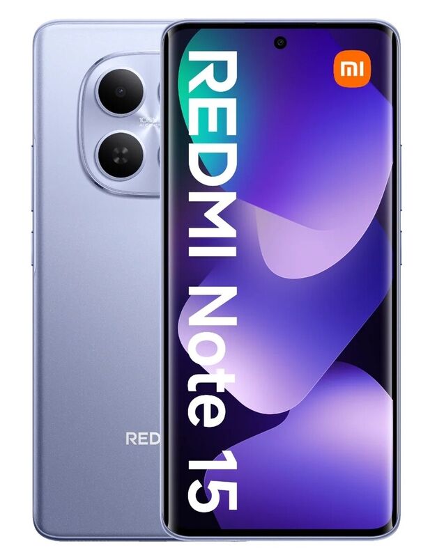 Смартфон Xiaomi Redmi Note 15 4G | 8/256 ГБ (Фиолетовый | Mist Purple)