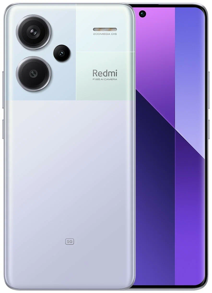 Смартфон Xiaomi Redmi Note 13 Pro Plus 5G | 12/256 ГБ Ростест (EAC) Aurora Purple
