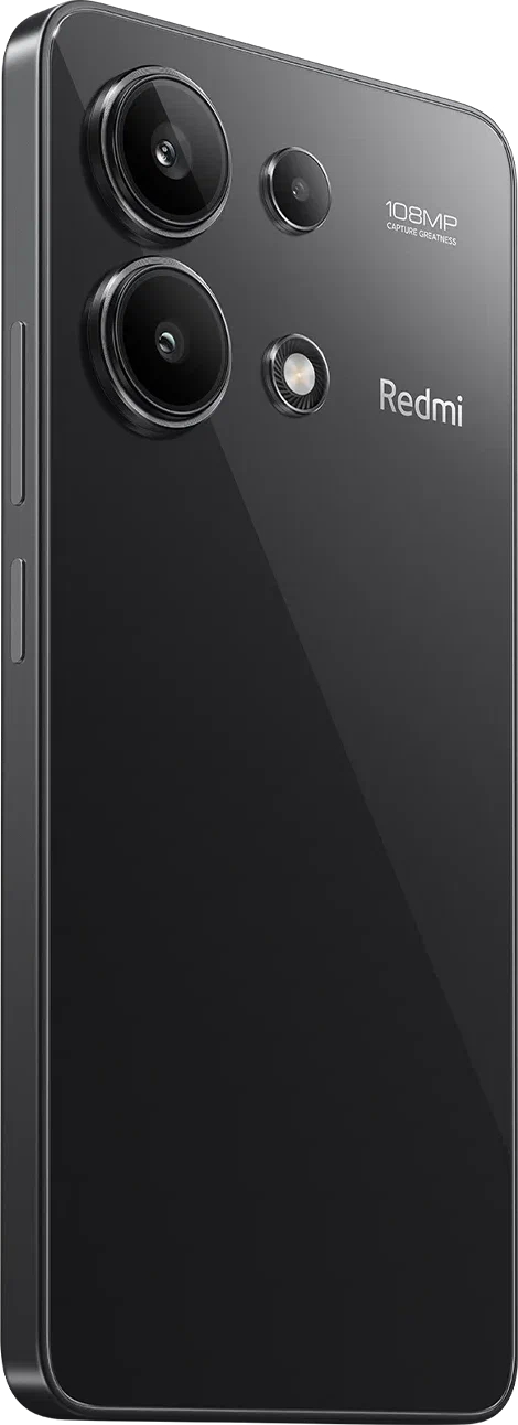 Смартфон Xiaomi Redmi Note 13 4G | 8/256 ГБ Ростест (EAC) Midnight Black