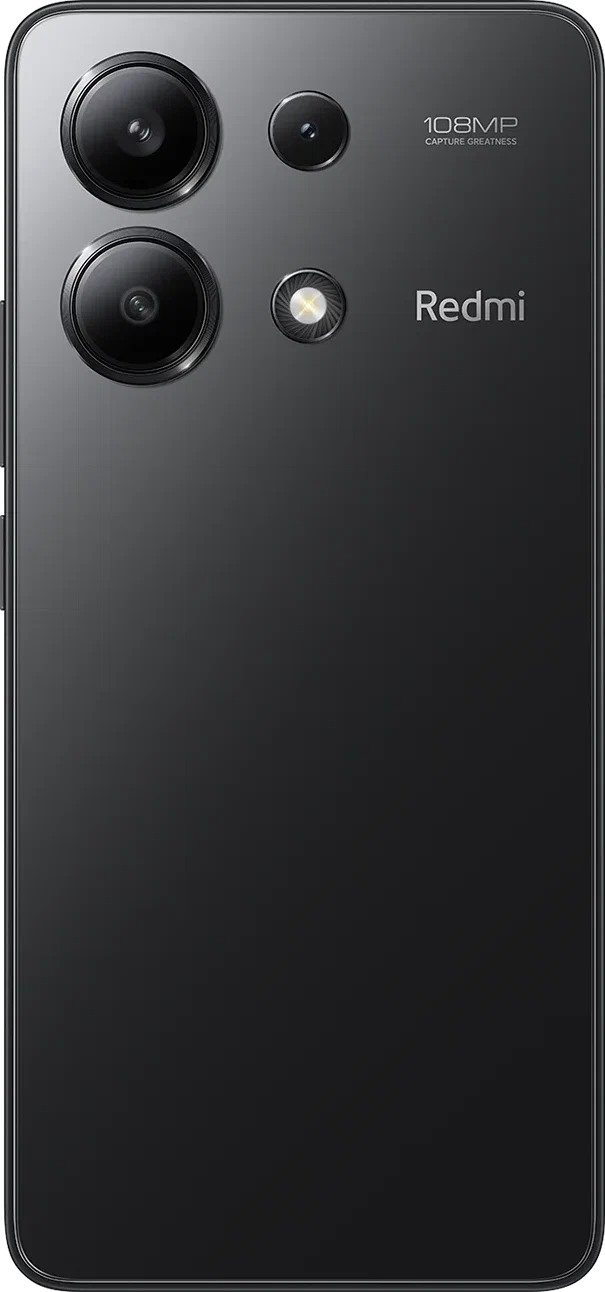 Смартфон Xiaomi Redmi Note 13 4G | 6/128 ГБ Ростест (EAC) Midnight Black