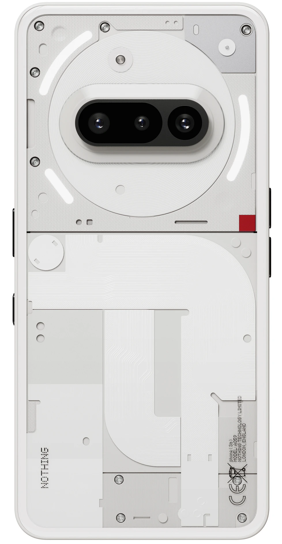 Смартфон Nothing Phone 3A 8/128 ГБ (Белый | White)