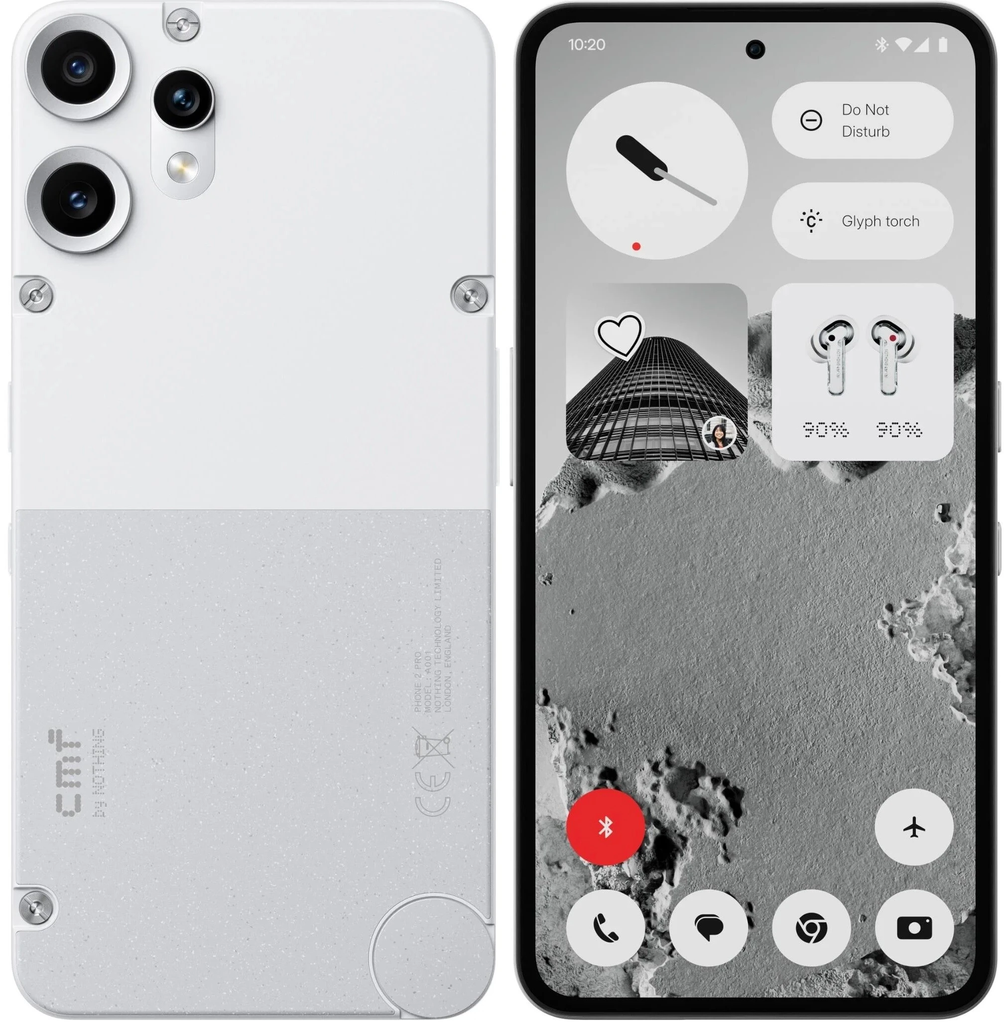 Смартфон CMF Phone 2 Pro, 8/128 ГБ (Белый | White)