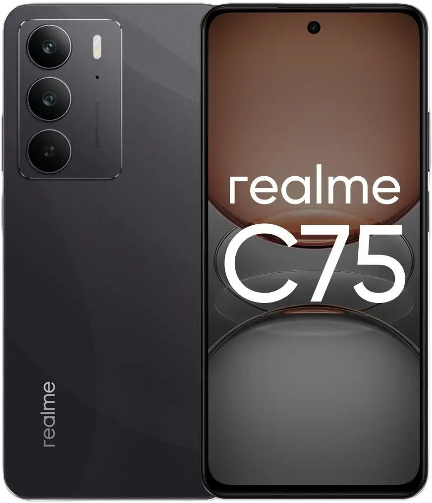 Смартфон realme C75,  8/256 ГБ Черный