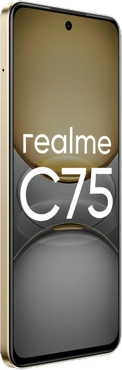 Смартфон realme C75,  8/128 ГБ золотой