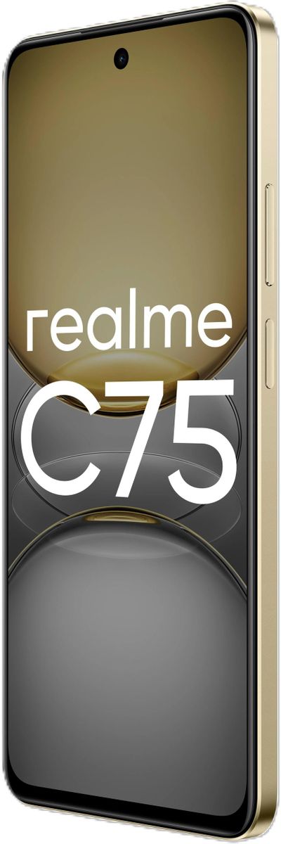 Смартфон realme C75,  8/128 ГБ золотой