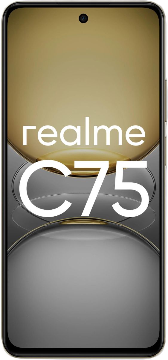Смартфон realme C75,  8/128 ГБ золотой