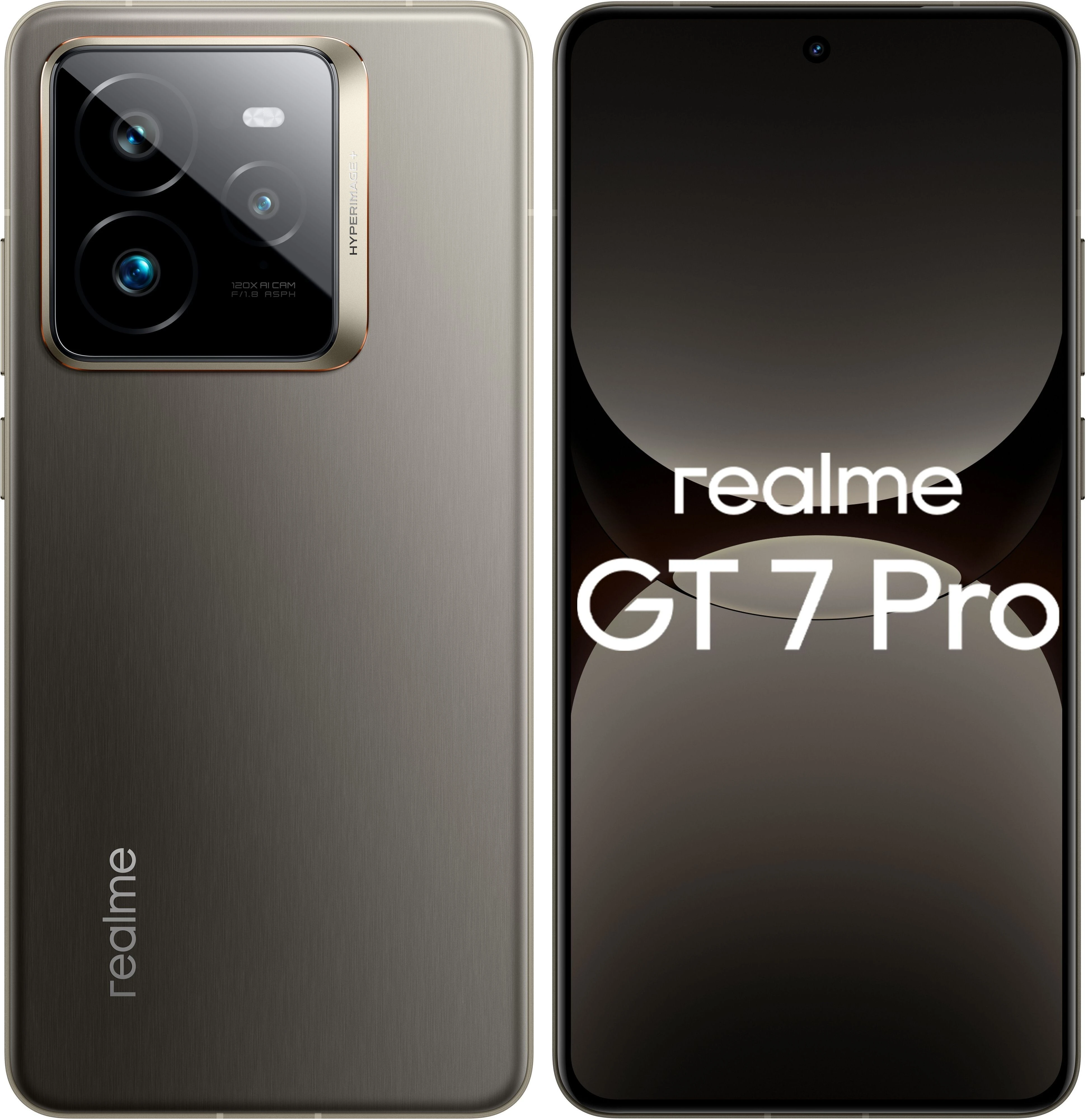 Смартфон Realme GT7 Pro 12/256 ГБ (Галактический серый)