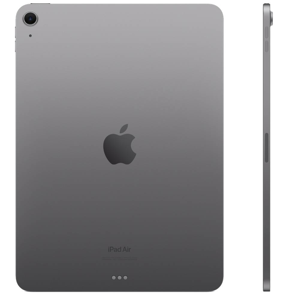 Планшет Apple iPad Air (2024 M2) 13" Wi-Fi + Cellular | 1 ТБ (Space grey | Серый космос) - MV743