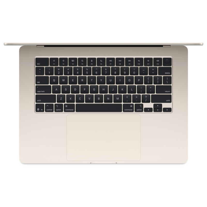 Ноутбук Apple MacBook Air 15" M4 (2025) 10C CPU/10C GPU, 16 ГБ RAM, 256 ГБ SSD, (Starlight | Сияющая звезда)