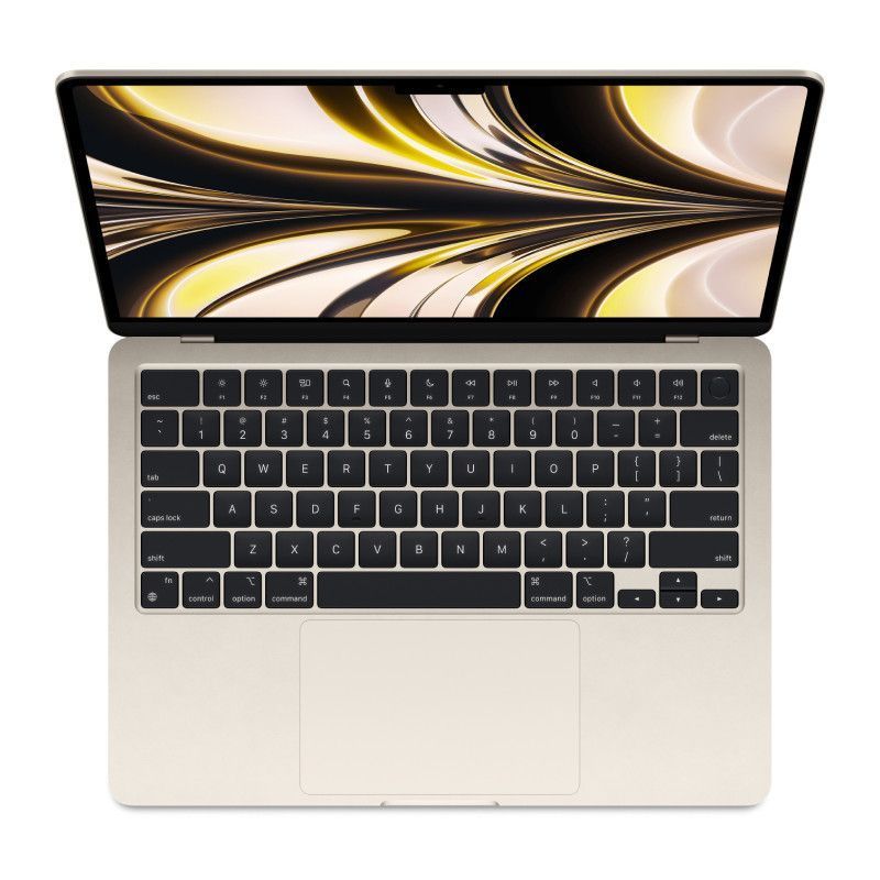 Ноутбук Apple MacBook Air 13" M2 (2022) 8C CPU/8C GPU, 8 ГБ RAM, 256 ГБ SSD, Starlight