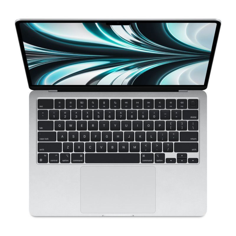 Ноутбук Apple MacBook Air 13" M2 (2022) 8C CPU/10C GPU, 8 ГБ RAM, 512 ГБ SSD, Silver