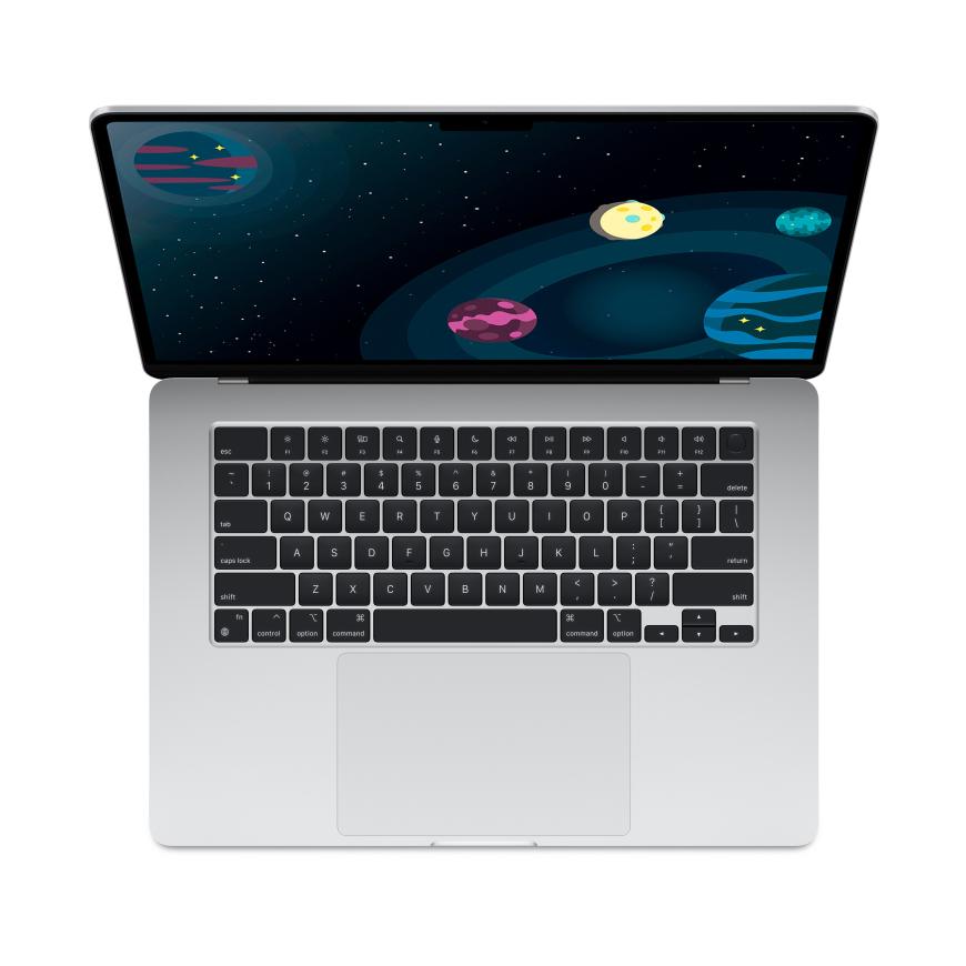 Ноутбук Apple MacBook Air 15" M3 (2024) 8C CPU/10C GPU, 24 ГБ RAM, 512 ГБ SSD, (Серебристый | Silver)