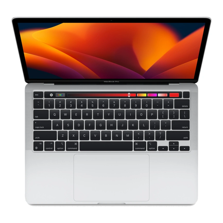 Ноутбук Apple MacBook Pro 13" M2 (2022) 8C CPU/10C GPU, 8 ГБ RAM, 256 ГБ SSD, Touch Bar, Silver