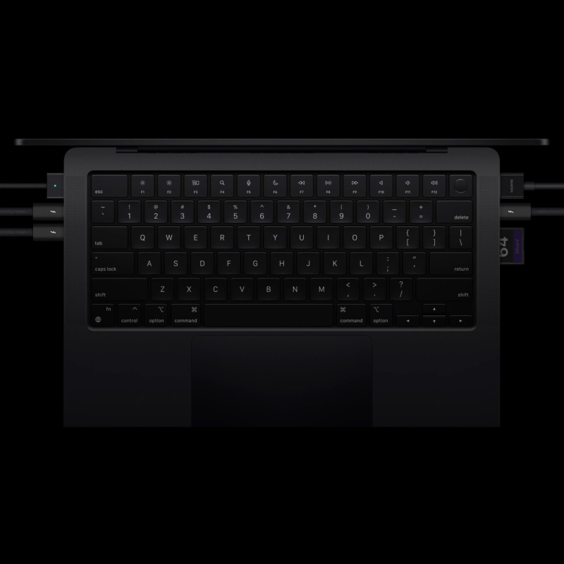 Ноутбук Apple MacBook Pro 14" M4 Max (2024) 16C CPU/40C GPU, 128 ГБ RAM, 8 ТБ SSD, (Space Black | Черный космос) (Z1FG0000V)