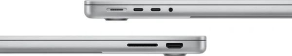 Ноутбук Apple MacBook Pro 16" M3 Max (2023) 16C CPU/40C GPU, 128 ГБ RAM, 1 ТБ SSD, Silver (Z1AJ0019J; Z1AJ000MB)