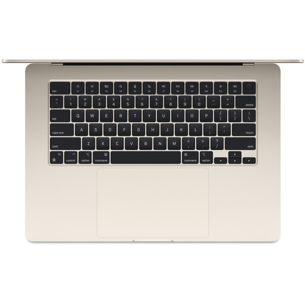 Ноутбук Apple MacBook Air 13" M3 (2024) 8C CPU/10C GPU, 24 ГБ RAM, 512 ГБ SSD, (Starlight | Сияющая звезда) (Z1BB000M6)