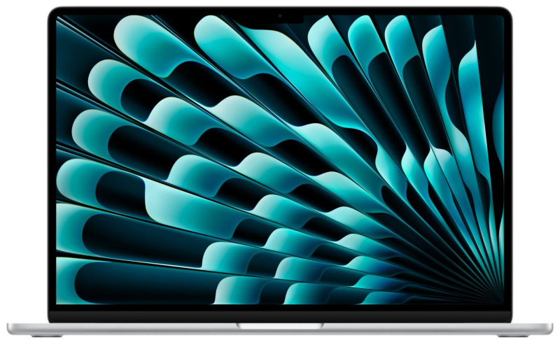 Ноутбук Apple MacBook Air 15" M3 (2024) 8C CPU/10C GPU, 16 ГБ RAM, 1 ТБ SSD, (Silver | Серебристый) (Z1BR000L5)