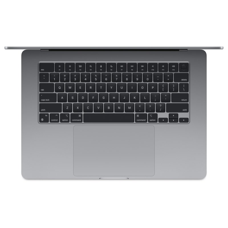 Ноутбук Apple MacBook Air 15" M3 (2024) 8C CPU/10C GPU, 16 ГБ RAM, 1 ТБ SSD, (Space Gray | Серый космос) (Z1BP000LM)
