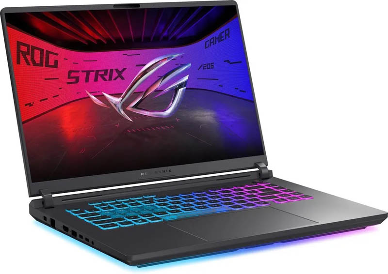 Игровой ноутбук Asus ROG Strix G16 G615JMR-AS74 (Intel i7, 32 ГБ, 1024 ГБ, RTX 5060, 165 Гц, Win 11) Серый