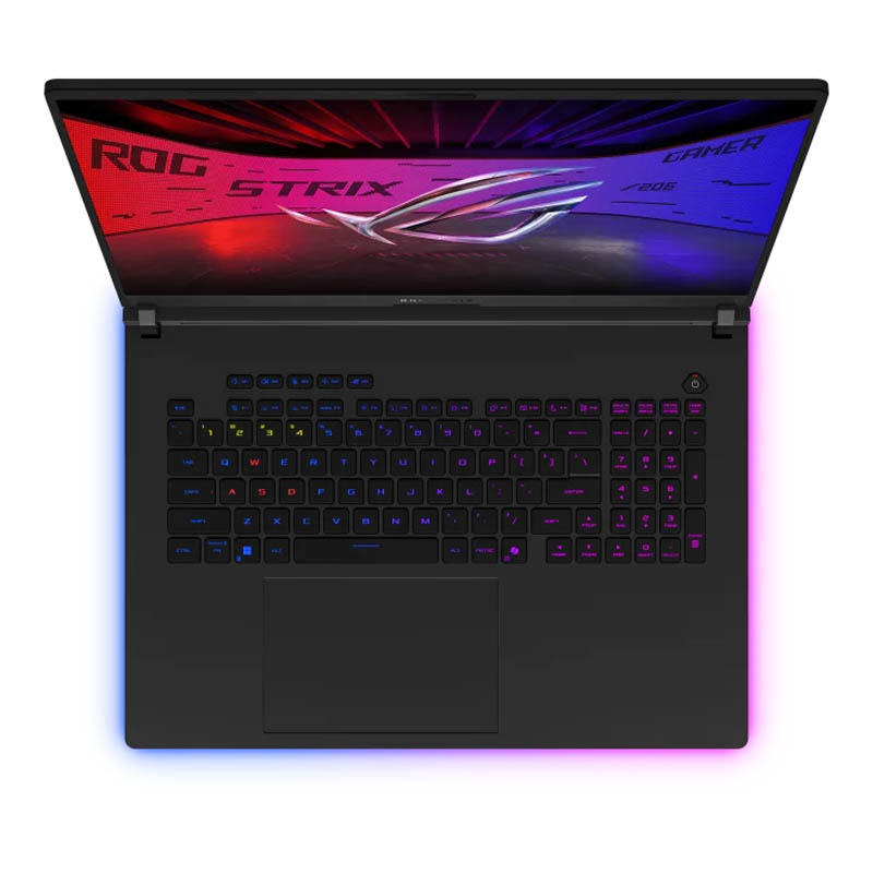 Игровой ноутбук Asus ROG Strix G18 G815LM-IS96 (Intel Ultra 9 275HX, 32 ГБ, 1ТБ, RTX 5060, 240 Гц, Win 11) Чёрный