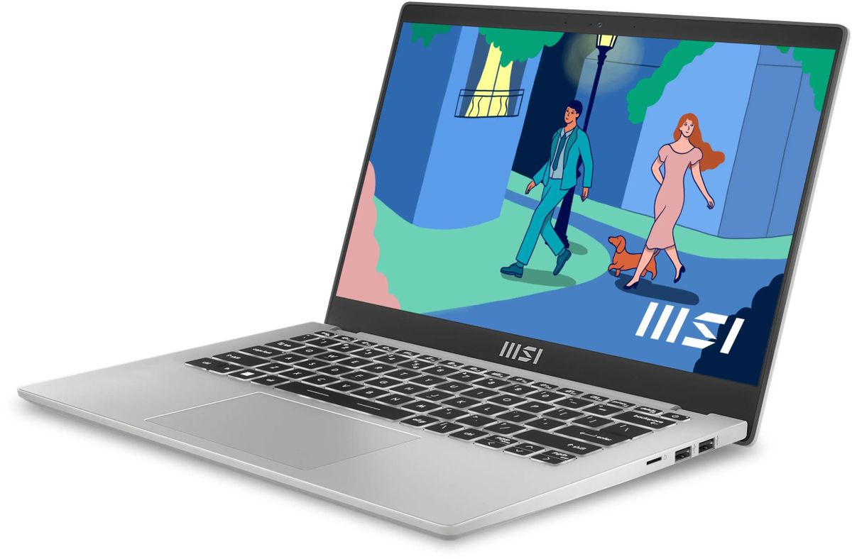Ноутбук MSI Modern 14 14" (Intel Core i5-1235U/16 ГБ/512ГБ SSD) (9S7-14J111-689)